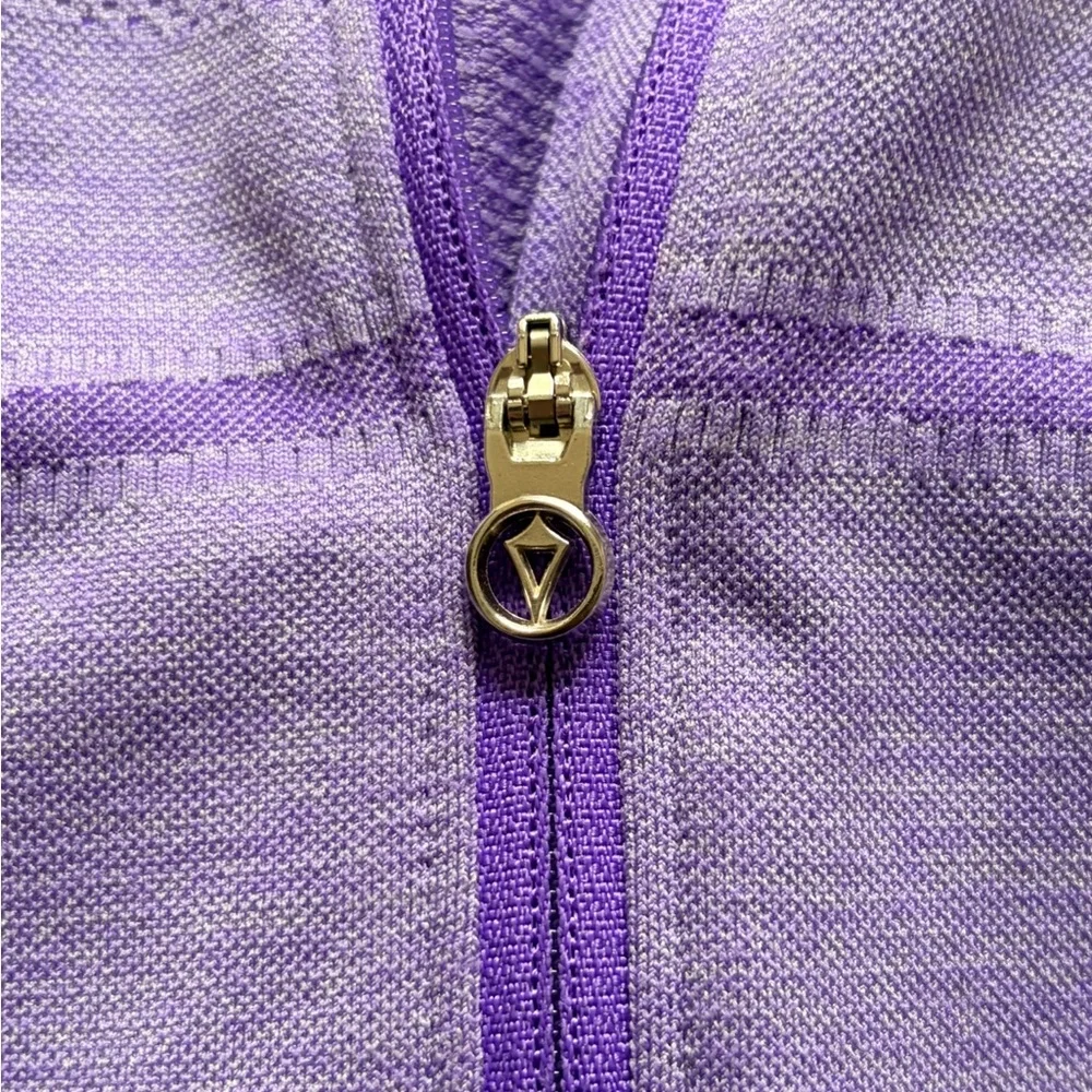 Ivivva by Lululemon Ombre 1/4 Zip Pullover Purple Blue The Fastest Size 12